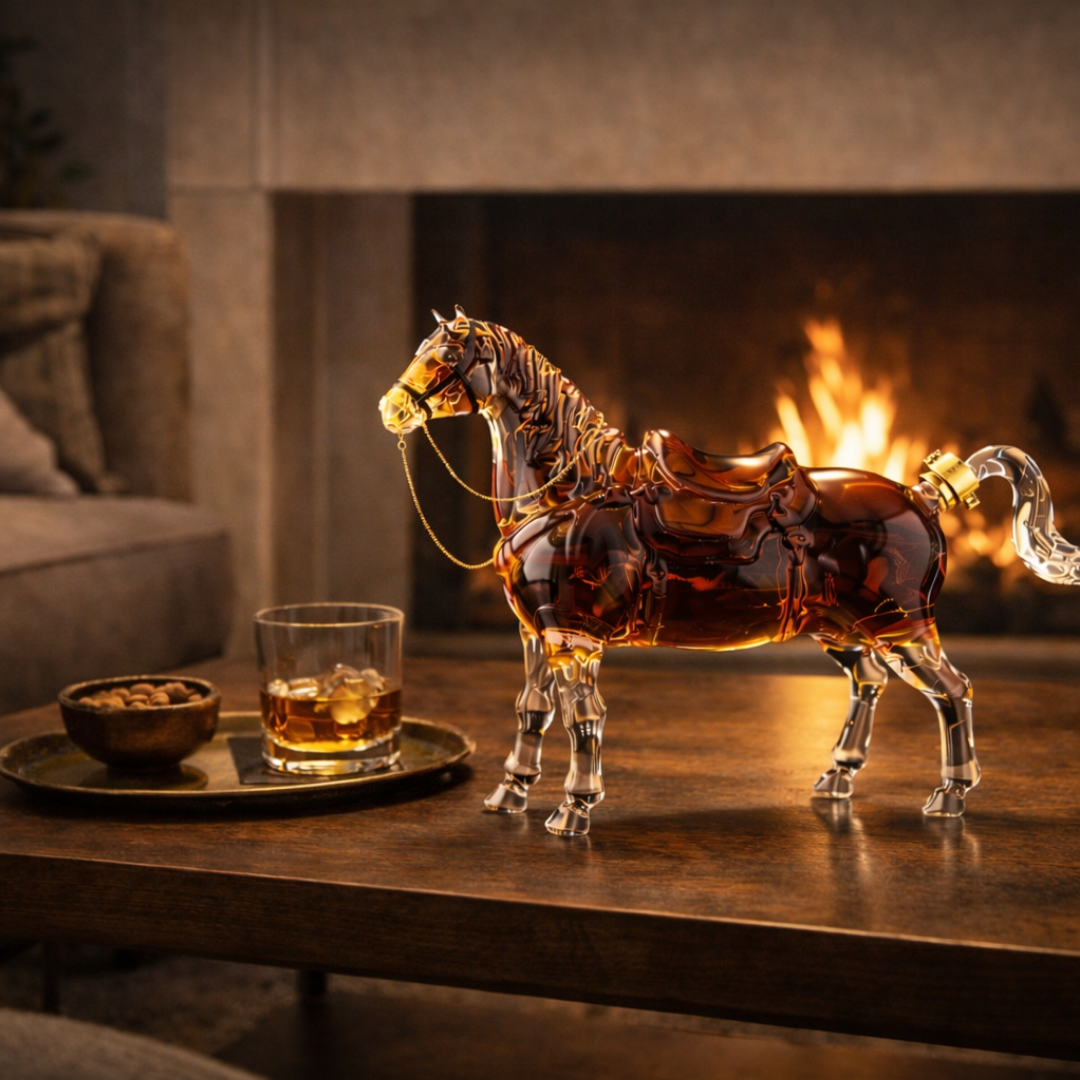 Whisky Fles - Equestrian Editie