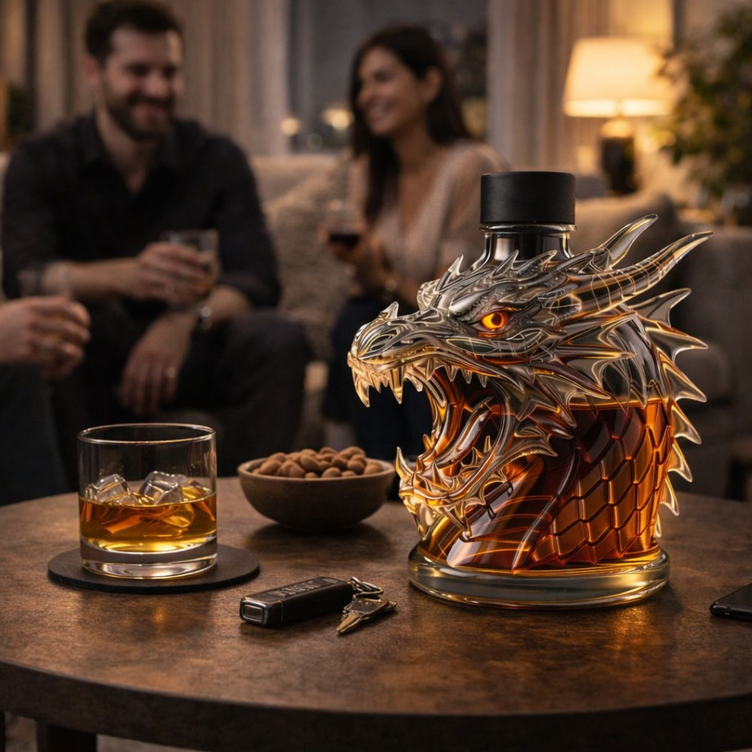 Whiskyfles - Draak Editie