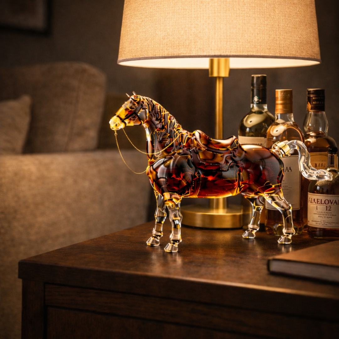 Whisky Fles - Equestrian Editie