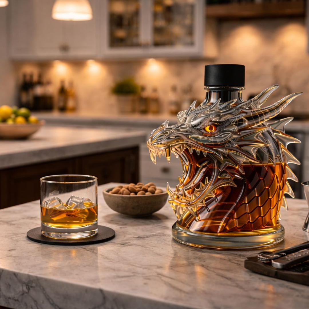 Whiskyfles - Draak Editie