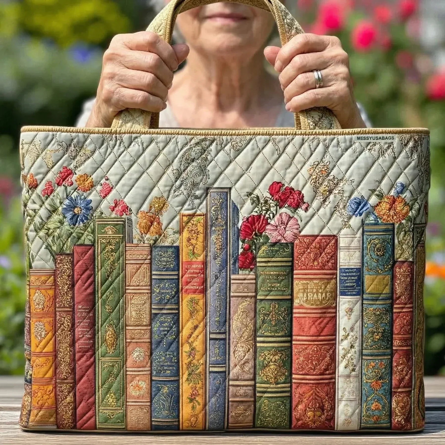 Gekleed Tas - Betoverende Bibliotheek