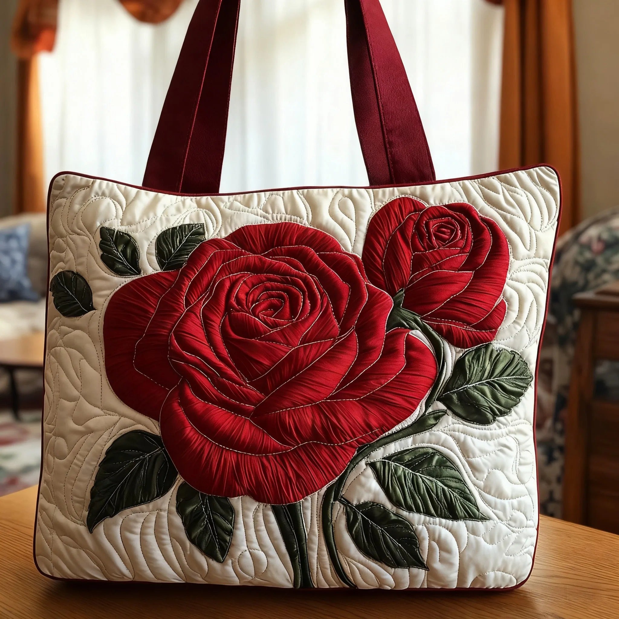 HANDGEMAAKT SAC - ROZEN